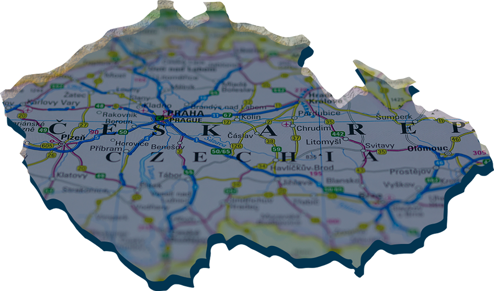 Map Czech Republic